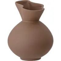 Bloomingville Nica Vase, Brun, Stentøj - Brown - ONE SIZE