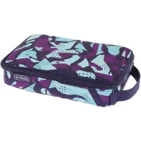 Herlitz 2 Go CamoPurple, Pehmeä lyijykynäkotelo, Polyesteri, Sininen, Purppura, Kuvio, Vetoketju, Lapsi (50043545)