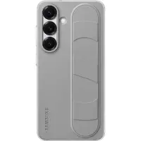 Samsung Galaxy S25 Standing Grip -suojakuori, Harmaa/Mintunvihreä