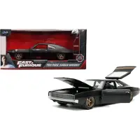 Jada Toys Fast & Furious 1968 Dodge Charger 1:24 - Black - ONE SIZE