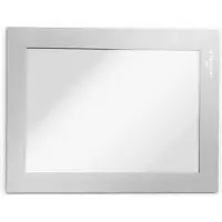 Durable Duraframe Magnetic -magneettinen A6-infokehys, 5 kpl, hopea kehys