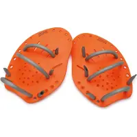Zoggs Orange Matrix Hand Paddles