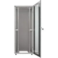 Intellinet 715768, Seinään asennettava laitekehikko, 42U, 2000 kg, Säädettävät jalat, 97 kg, Musta