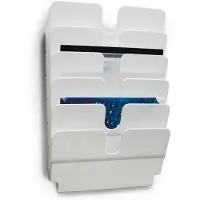 Durable FLEXIPLUS, 6 hyllyä, Valkoinen, A4, 340 mm, 100 mm, 520 mm (1700014011)