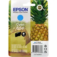 Epson T604 -mustekasetti, syaani
