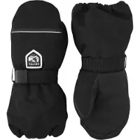 Hestra Kids' Wool Terry - Mitt Black - 6