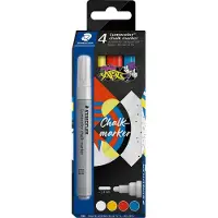 Staedtler Chalk marker Lumocolor 2.4mm 4pcs