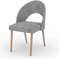 ADRK Furniture Tuoli Furniture 82 Rodos, harmaa