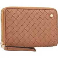 Abro Piuma Lompakko Nahka 15 cm Ruskea