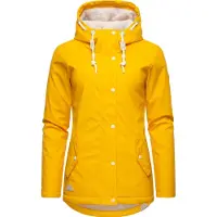 Ragwear Toiminnallinen takki 'Marge' keltainen