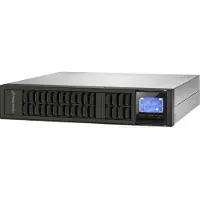 BlueWalker – PowerWalker VFI 3000 CRM LCD UK, Taajuuden kaksoismuunnos (verkossa), 3 kVA, 2400 W, Sini, 110 V, 300 V (10122020)