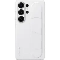 Samsung Galaxy S25 Ultra Standing Grip -suojakuori, valkoinen