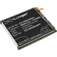 123accu Akku älypuhelin, Matkapuhelin Samsung Galaxy S21 Ultra, SM-G998N ja muille.