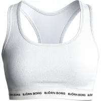 Björn Borg Women's Logo Soft Top 1p Brilliant White XXL