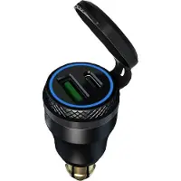 CTR Double Usb/usb-c Din Usb-virtapistoke