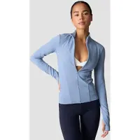 ICANIWILL Nimble 1/2 Zip Long Sleeve Metal Blue