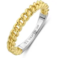 Ti sento panssariketju hopeasormus 12341SY/52