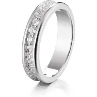 Lumoava Kätkö valkokulta timanttisormus L82242330175