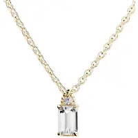 Kohinoor Celeste 0,02 ct topaasi-timanttiriipus 123-441KT-02
