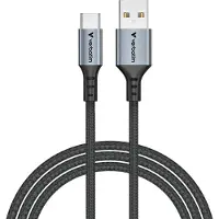 Verbatim 2.0 USB-C - USB-A -kaapeli, QC3 18W, 1,2m, musta