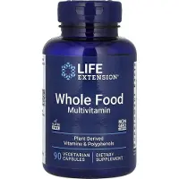 Life Extension , Kokonaisruoka Monivitamiini, 90 Kasvissyöjä Pilleriä