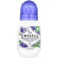 Crystal , Mineraalit Yritys Deodorant Roll-On, Lavender & White Tea, 2,25 fl oz (66 ml)