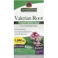 Natures Answer Valeriaanijuuri, 1500 mg - 180 kasviskapselia