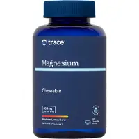 Trace Minerals Magnesium purtavaksi, Vadelma Sitruuna - 30 purutablettia