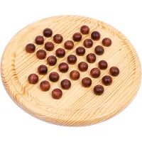 Small Foot - Wooden Solitaire Game