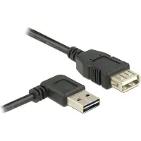 DeLOCK – Extension cable EASY-USB 2.0 Type-A male angled left / right > USB 2.0 Type-A female 3 m (83553)