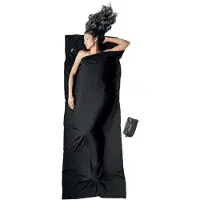 Cocoon Travel Sheet Merino Wool Black OneSize