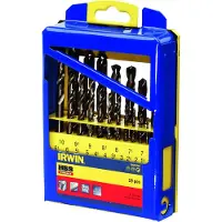 Irwin Metalliporanteräsarja Cobalt; 1-10 mm; 19 kpl.