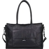 Cowboysbag Olkalaukku Nahka 41 cm Kannettavan tietokoneen taskun syvyys Musta