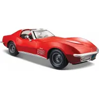 Maisto metalowy Chevrolet Corvette 1970 czerwony