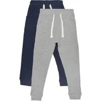 Minymo Basic 36 -Sweat Pant (2-Pack) - Grey - 92
