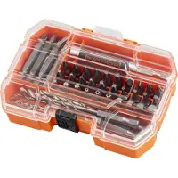 Black & Decker Poranterä- ja Ruuvikärkisarja A7234-XJ; 45 kpl.