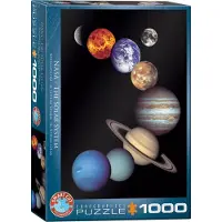 Eurographics Palapeli 1000 Palaa NASA The Solar System