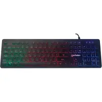 Manhattan 179485, Täysikokoinen (100 %), Langallinen, USB, RGB LED, Musta