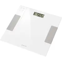 Sencor - Älykäs fitness henkilövaaka 1xCR2032 valkoinen