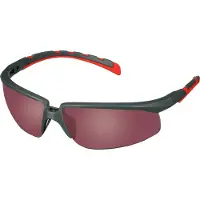 3M Suojalasit SOLUS 2000; harmaa / punainen