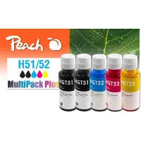Peach 321285, Perusvärintuotto, Musta, Syaani, Magenta, Keltainen, 90 ml, 70 ml, 5 kpl, Monipakkaus (PI300-1008)