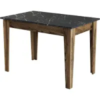 Skye Decor Ruokapöytä Kiev 509 - pähkinä, musta