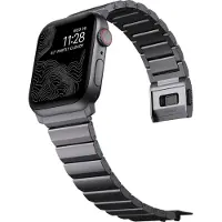 Nomad Apple Watch 42/44/45mm/Apple Watch Ultra Ranneke Aluminum Band Space Gray