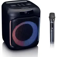 Lenco PA-101BK IPX4 mikrofonilla Bluetooth -juhlakaiutin