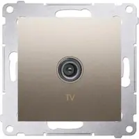 Kontakt Takaosan Tv-antenniliitin, kultamatta, Simon 54 Premium