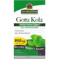 Natures Answer , Gotu Kola, 90 Kasvissyöjä Kapselia (475 mg per Kapseli)