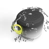 SBS Water-resistant wireless speaker with strap, 5 cm, 3 W, 240 - 240000 Hz, 4 O, 65 dB, Wireless