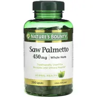 Natures Bounty , Saw Palmetto, 450 mg, 250 Pillereitä
