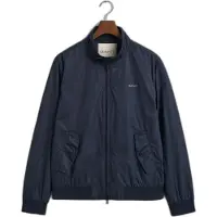 Gant for man. 7006381 Lightweight Harrington Jacket navy (XL), Casual, Polyester, Long sleeve