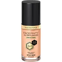 Max Factor All Day Flawless 3-in-1 Liquid Foundation, 75 Golden